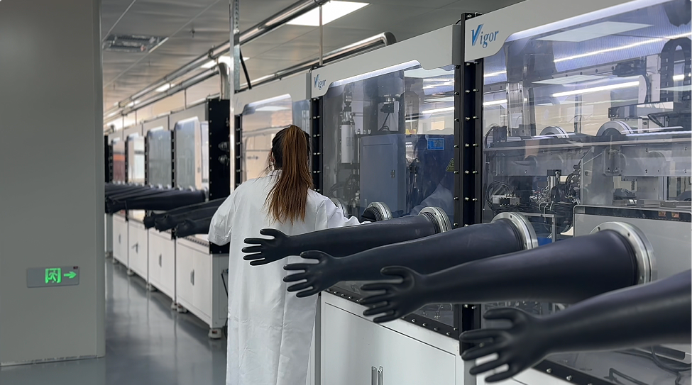 Vigor Long-lasting Sealed Glove Box: A Safe and Efficient Foundation for the Mass Production of Sulfide Solid-State Batteries