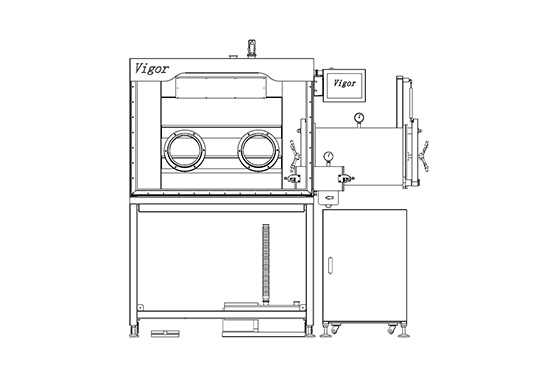 ISO-5 Glovebox (Built-in)