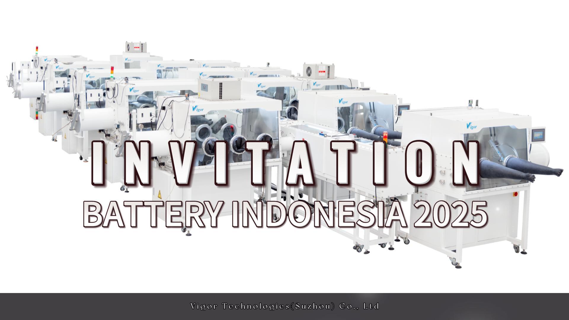 Vigor Technologies makes its debut at the 2025 Indonesia International Energy Storage Exhibition, empowering the global green energy future with innovative and 